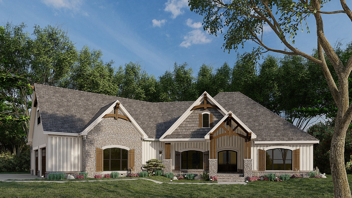 Stunning 2,085 sq ft Ranch with Angled Garage and Bonus
