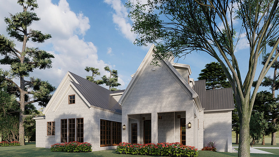 Elegant 3-Bedroom Home with Angled Garage and Two-Story Living