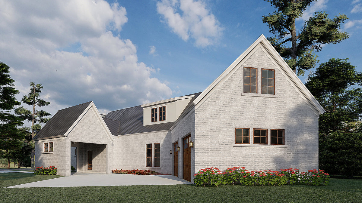 Elegant 3-Bedroom Home with Angled Garage and Two-Story Living