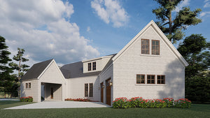 Elegant 3-Bedroom Home with Angled Garage and Two-Story Living