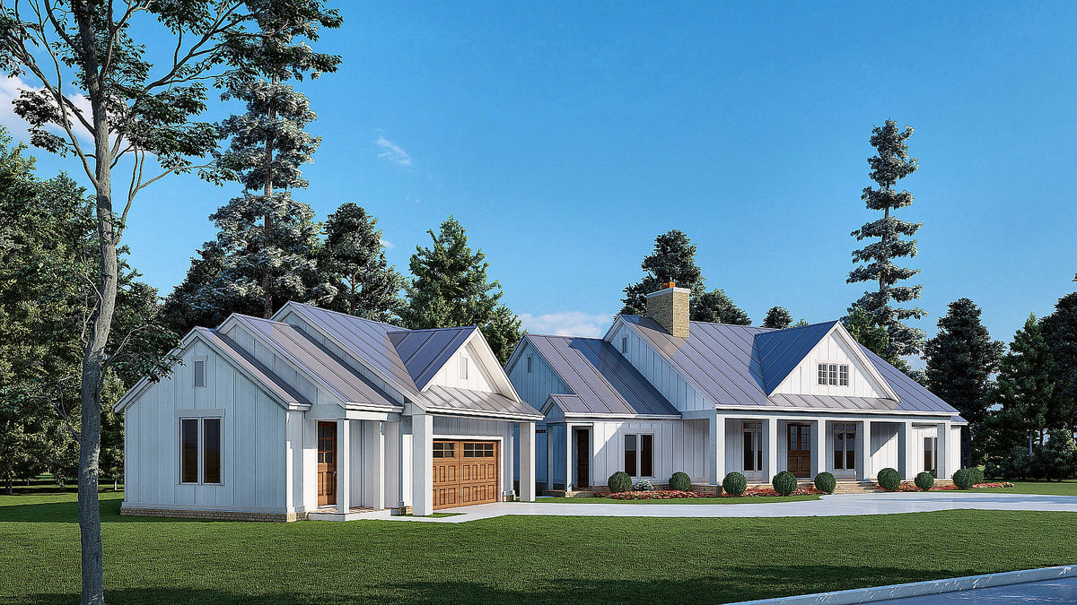 Elegant Country Charmer with Expansive Porches and Smart Layout