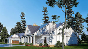 Elegant Country Charmer with Expansive Porches and Smart Layout