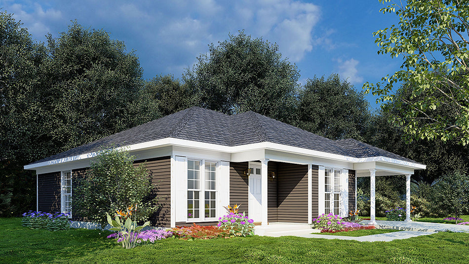 Charming 1,174 sq ft Cottage with Carport and Walk-In Closet