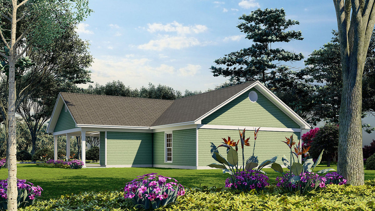 Charming 1,025 sq ft Cottage with Carport and Porch