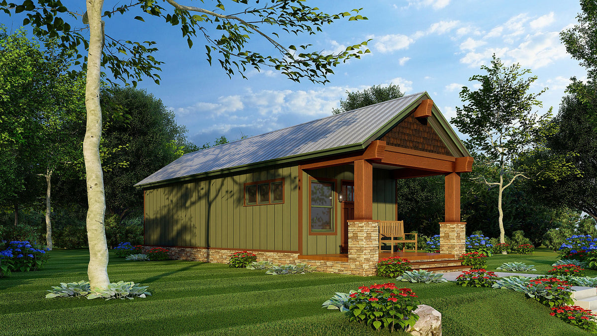 Cozy One-Bedroom Cottage with Smart Layout and Timeless Charm