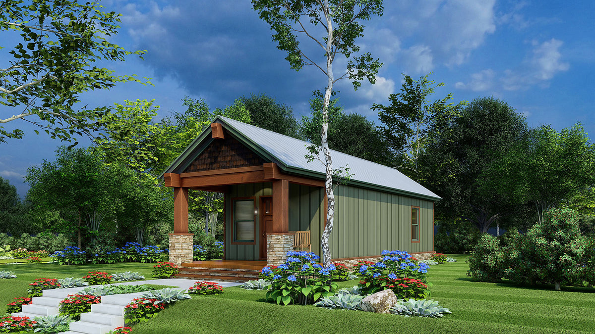 Cozy One-Bedroom Cottage with Smart Layout and Timeless Charm