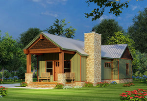 AE7811-A Craftsman House, 2 Bedrooms, 1 Bathroom | Men 5300 Exterior-4