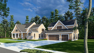 AE7814-A Country House, 5 Bedrooms, 5.5 Bathrooms | Southern Exposure Exterior-3