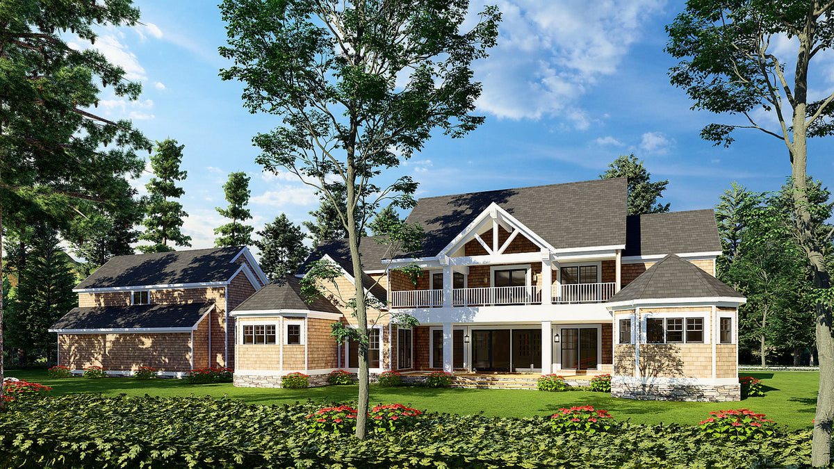 AE7814-A Country House, 5 Bedrooms, 5.5 Bathrooms | Southern Exposure Exterior-4