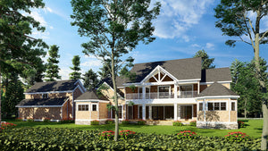AE7814-A Country House, 5 Bedrooms, 5.5 Bathrooms | Southern Exposure Exterior-4