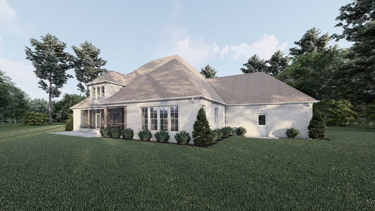 AE7815-A European House, 3 Bedrooms, 3.5 Bathrooms | Southbend Manor Exterior-3