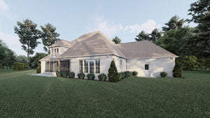 AE7815-A European House, 3 Bedrooms, 3.5 Bathrooms | Southbend Manor Exterior-3