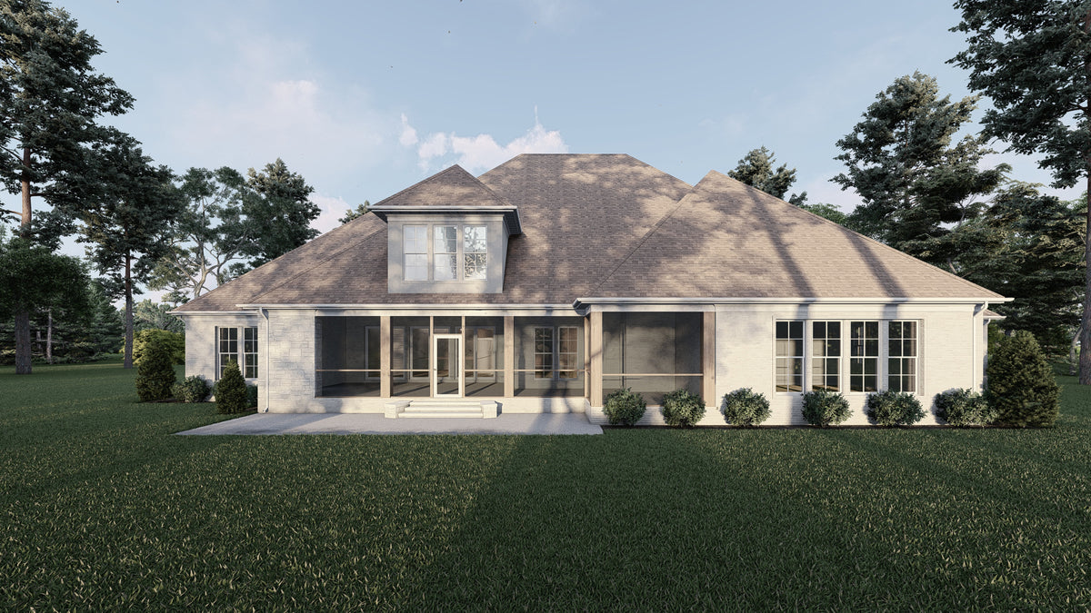 AE7815-A European House, 3 Bedrooms, 3.5 Bathrooms | Southbend Manor Exterior-4