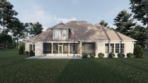 AE7815-A European House, 3 Bedrooms, 3.5 Bathrooms | Southbend Manor Exterior-4
