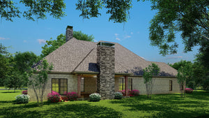 AE7819-A Craftsman House, 4 Bedrooms, 4 Bathrooms | Montrose Exterior-4
