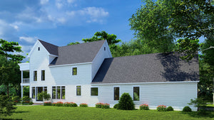 Colonial House Plan with 10-Foot Ceilings, Loft & Rear-Load Garage | 3,068 Sq Ft