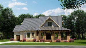 AE7830-A Craftsman House, 3 Bedrooms, 2.5 Bathrooms | Fall Creek Place Exterior