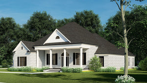 AE7834-A Craftsman House, 4 Bedrooms, 3 Bathrooms | Calamet Place Exterior-3