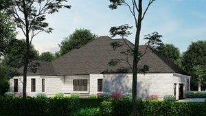 AE7834-A Craftsman House, 4 Bedrooms, 3 Bathrooms | Calamet Place Exterior-4