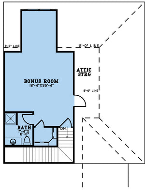 Rustic Ranch House Plan with Bonus Room & 3-Car Garage – 2,968 Sq Ft