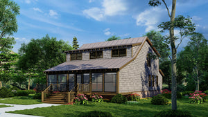 AE7838-A Farmhouse House, 3 Bedrooms, 2.5 Bathrooms | Rivers Edge 
Exterior-2