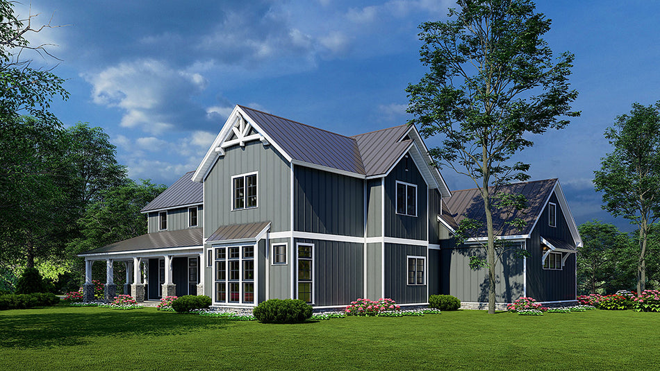 Craftsman-Style Beauty with 3,020 Sq Ft and Wraparound Porch