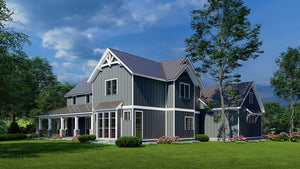 Craftsman-Style Beauty with 3,020 Sq Ft and Wraparound Porch