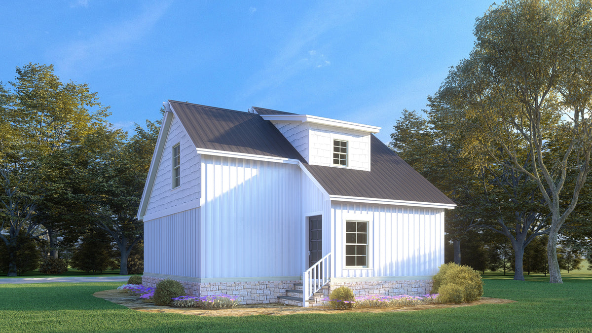 Charming 1,250 Sq Ft Cottage with 3 Bedrooms, Porch & Cozy Layout