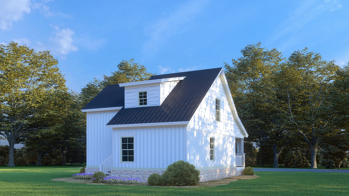 Charming 1,250 Sq Ft Cottage with 3 Bedrooms, Porch & Cozy Layout