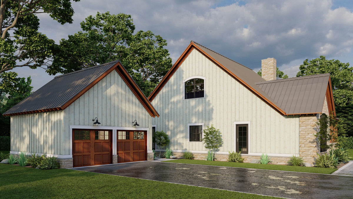 Elegant 2,006 sq ft Country Home with Wraparound Porch