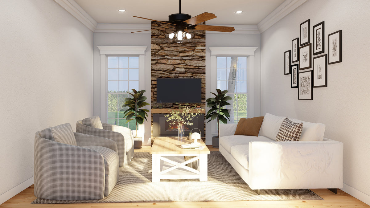 Compact 1,284 Sq Ft Home with 3 Cozy Bedrooms