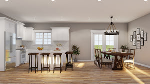 Classic 3-Bedroom Home with Office and Porches - 2313 Sq Ft