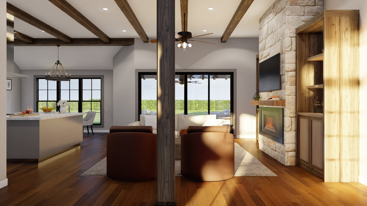 Spacious 2,076 sq ft Ranch with Guest Suite and Outdoor Kitchen