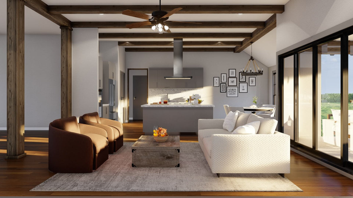 Spacious 2,076 sq ft Ranch with Guest Suite and Outdoor Kitchen