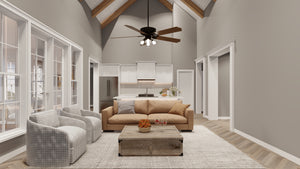 Elegant 2,541 sq ft Home with Side Apartment and Flex Space