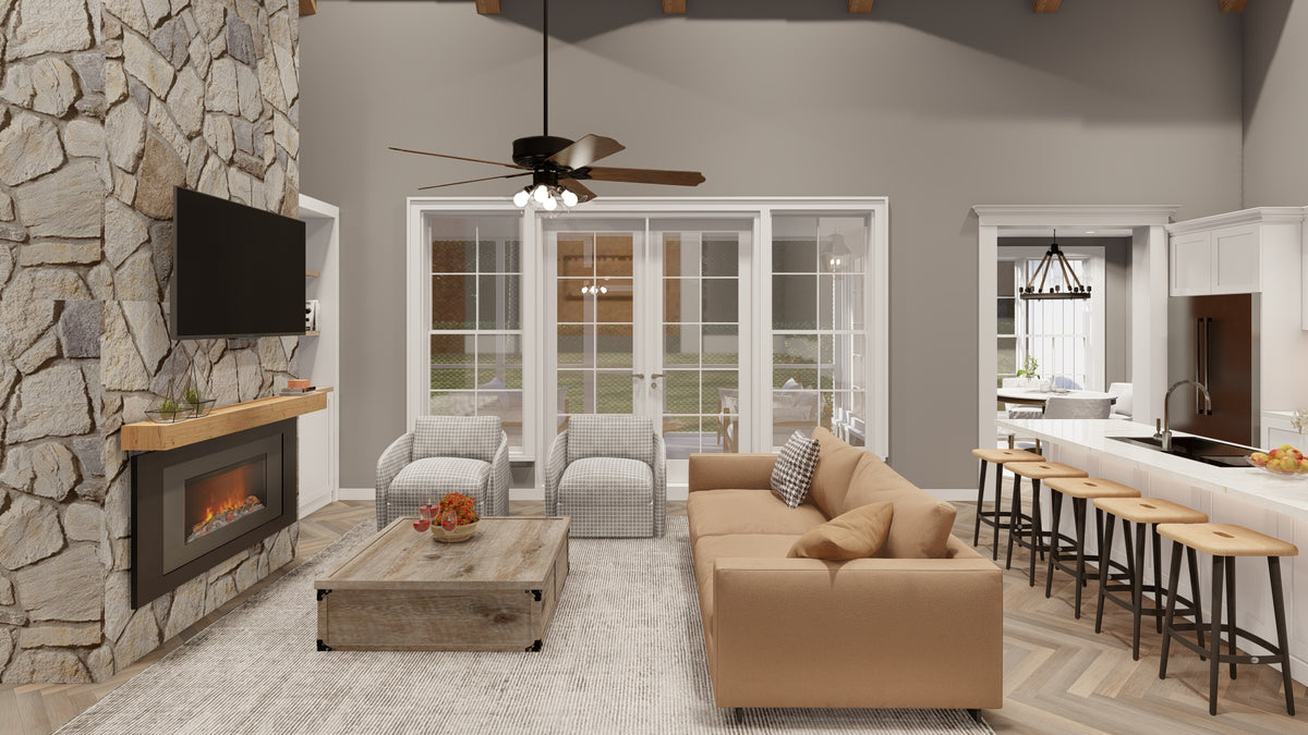 Elegant 2,541 sq ft Home with Side Apartment and Flex Space