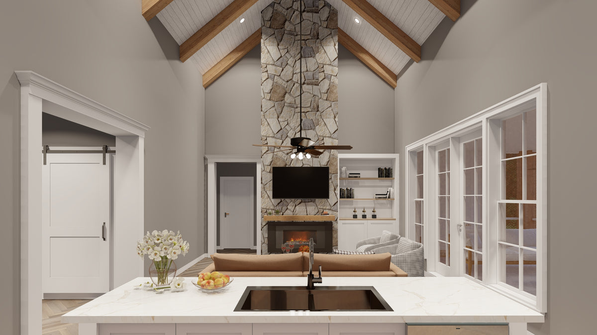 Elegant 2,541 sq ft Home with Side Apartment and Flex Space