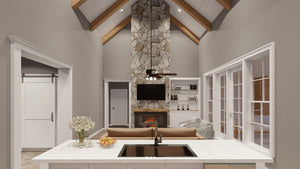 Elegant 2,541 sq ft Home with Side Apartment and Flex Space