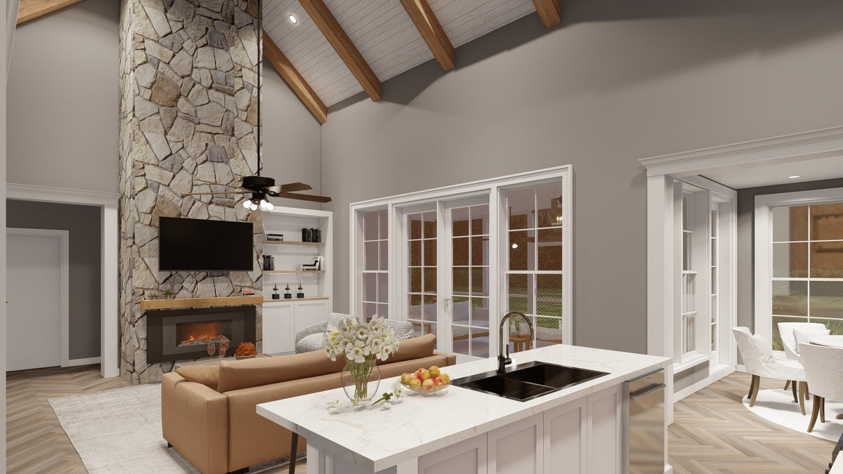 Elegant 2,541 sq ft Home with Side Apartment and Flex Space