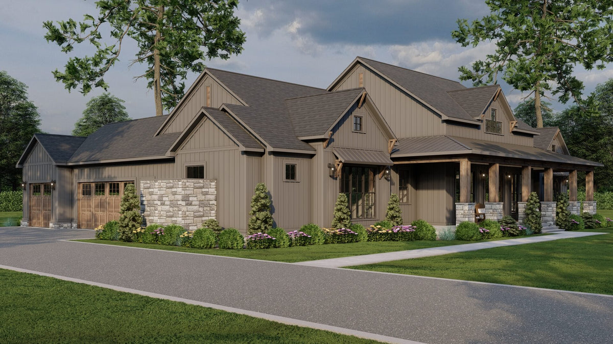 One-Story 2481 Sq Ft, 3-Bedroom Home with Luxurious Features