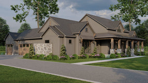 One-Story 2481 Sq Ft, 3-Bedroom Home with Luxurious Features