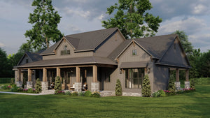 Elegant 2564 Sq Ft, 3-Bedroom Plan with In-Law Suite