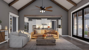 Elegant 2564 Sq Ft, 3-Bedroom Plan with In-Law Suite