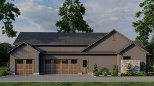 Elegant 2564 Sq Ft, 3-Bedroom Plan with In-Law Suite