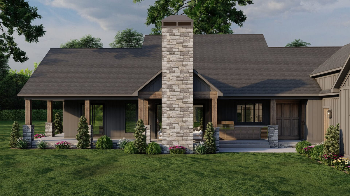 Elegant 2564 Sq Ft, 3-Bedroom Plan with In-Law Suite