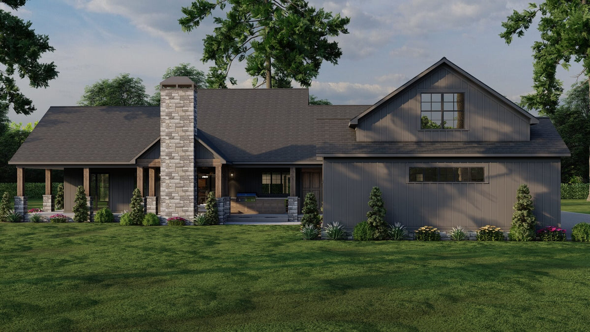 Elegant 2564 Sq Ft, 3-Bedroom Plan with In-Law Suite