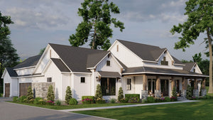 Elegant 2564 Sq Ft, 3-Bedroom Plan with In-Law Suite