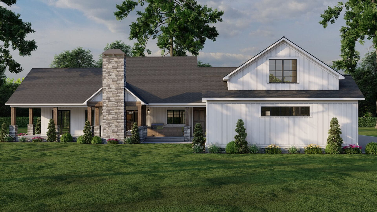 Elegant 2564 Sq Ft, 3-Bedroom Plan with In-Law Suite