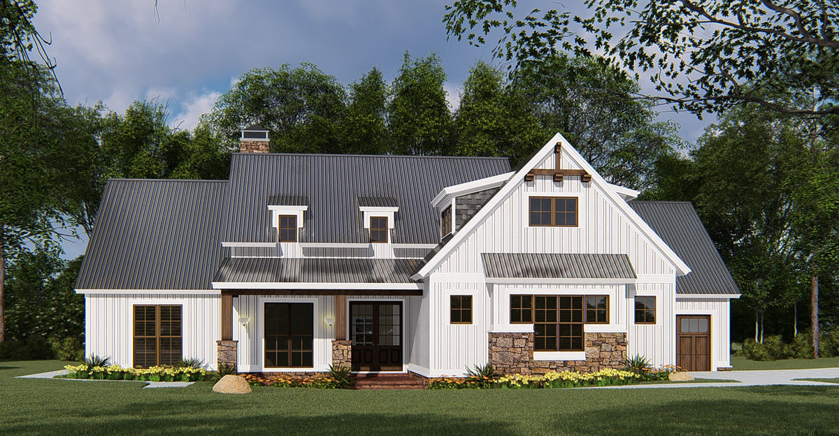 Spacious 1,897 Sq Ft Farmhouse with 4 Bedrooms, Bonus Room & Porches