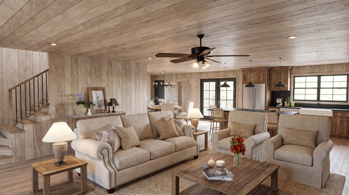 AE8390-A Cottage House, 2 Bedrooms, 3.5 Bathrooms | Copper Creek House Den